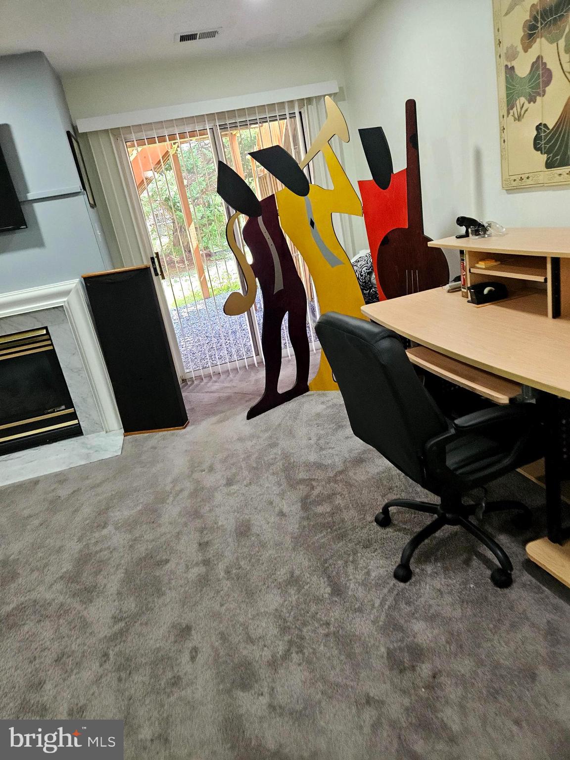 2318 Cold Meadow Way Silver Spring, MD 20906 - Photo 5 of 5 Finished walkout basement with fireplace