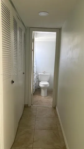 a bathroom with a toilet