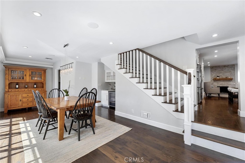 714 Avenue D Redondo Beach, CA 90277 - Photo 14 of 47 a view of a dining room with furniture and wooden floor