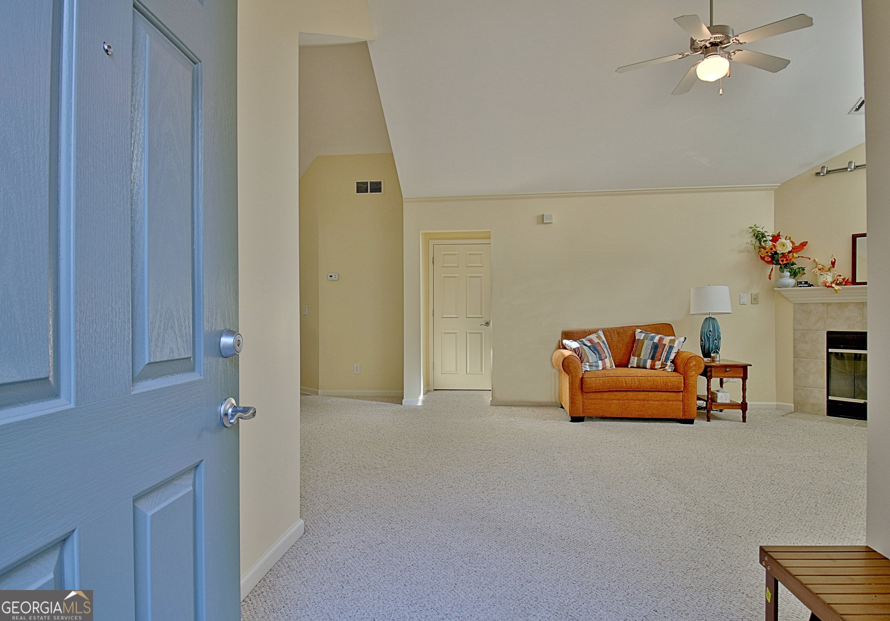 265 Rehobeth Way Fayetteville, GA 30214 - Photo 3 of 63 a living room with furniture and a chandelier