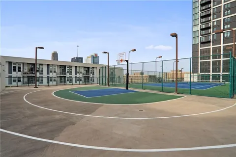 a view of a tennis court