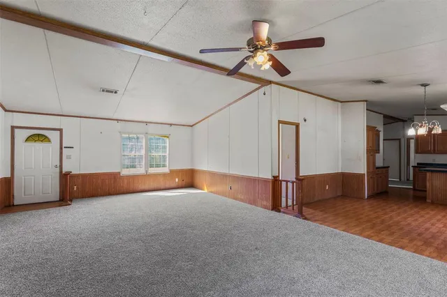 a view of livingroom with hardwood