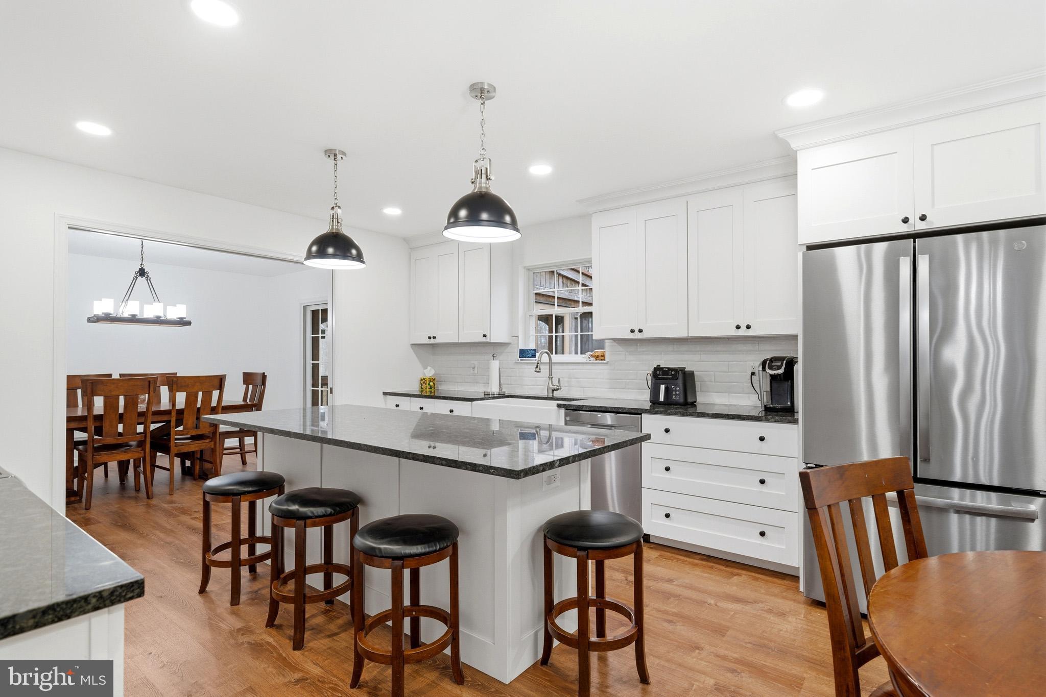 1970 Lowery Road Huntingtown, MD 20639 - Photo 12 of 46 Large kitchen island with lots of room for seating