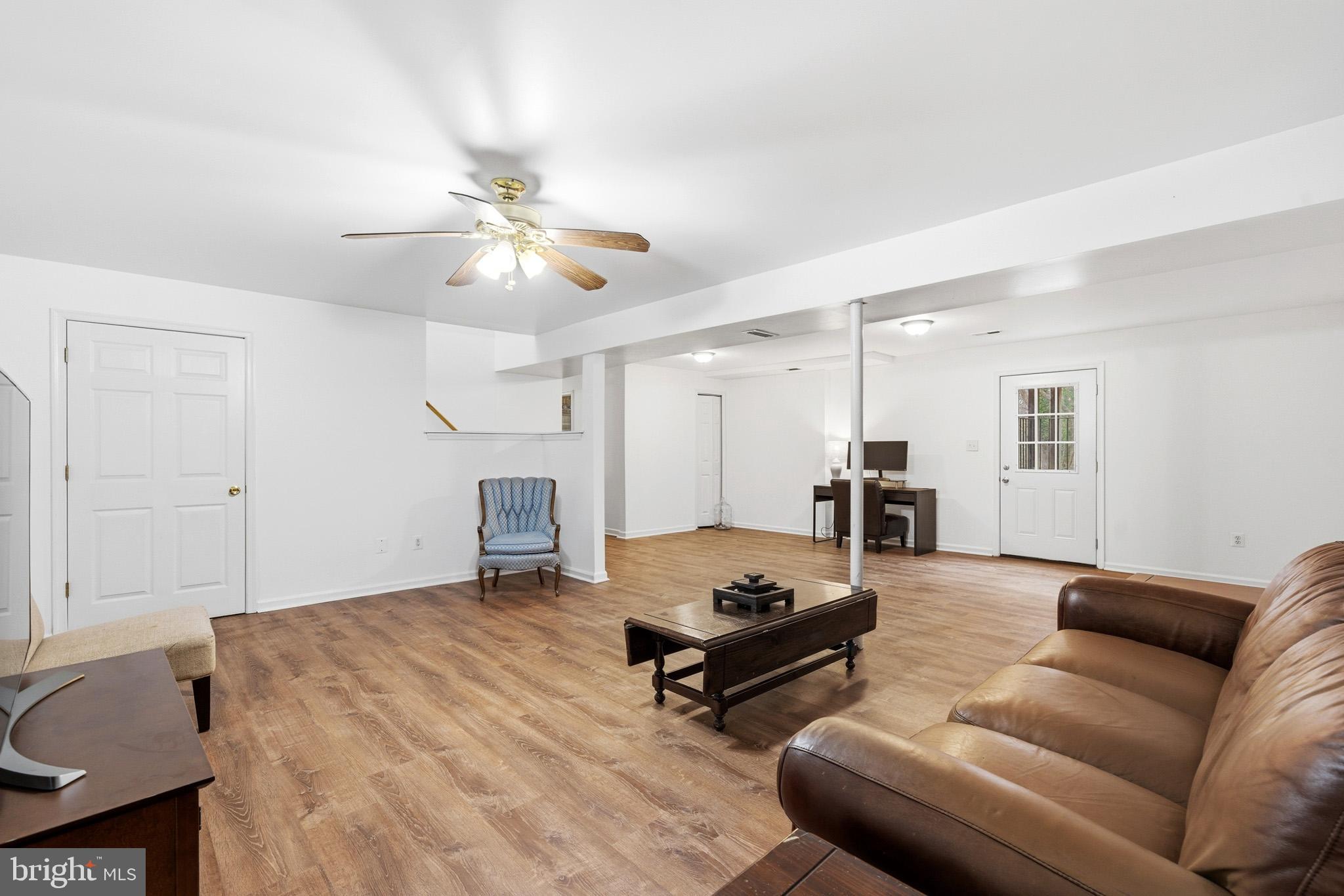 1970 Lowery Road Huntingtown, MD 20639 - Photo 34 of 46 Great rec space for movie nights and games!