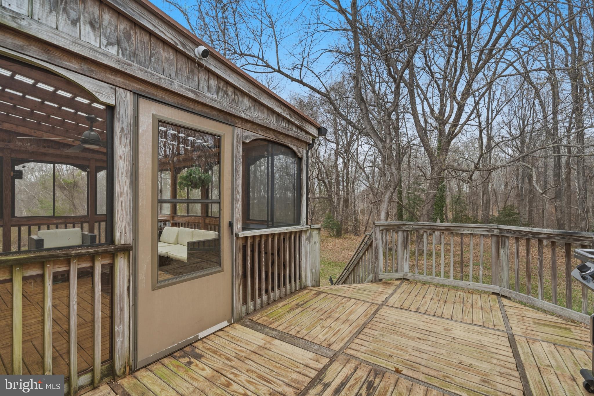 1970 Lowery Road Huntingtown, MD 20639 - Photo 43 of 46 Uncovered portion of the deck - great for grilling