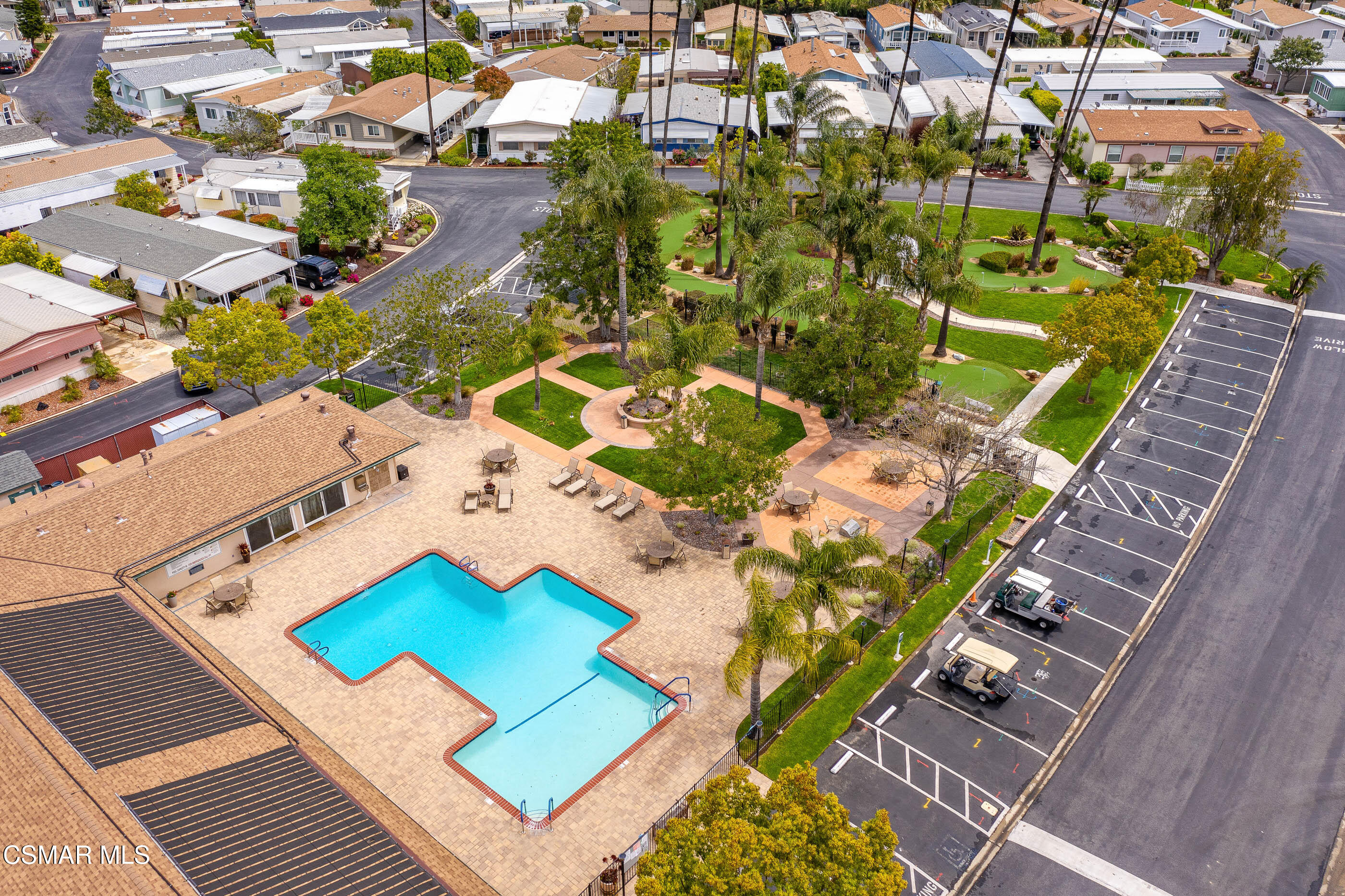 195 Tierra Rejada Road, Unit 178 Simi Valley, CA 93065 - Photo 35 of 49 a view of swimming pool with outdoor seating