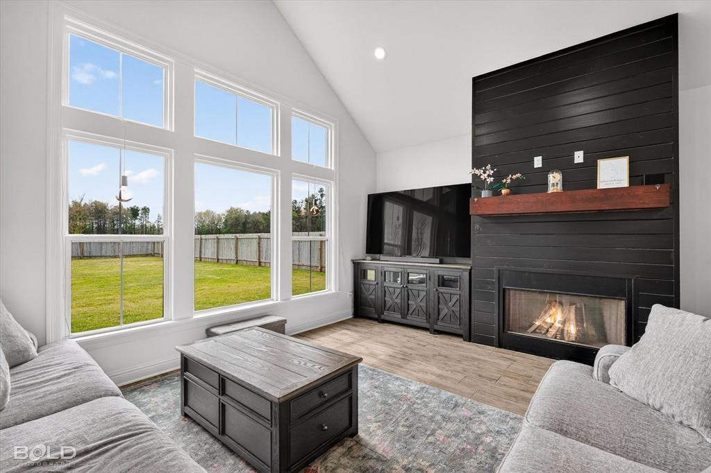 177 Sitka Loop Haughton, LA 71037 - Photo 19 of 38 Fireplace and Natural Light