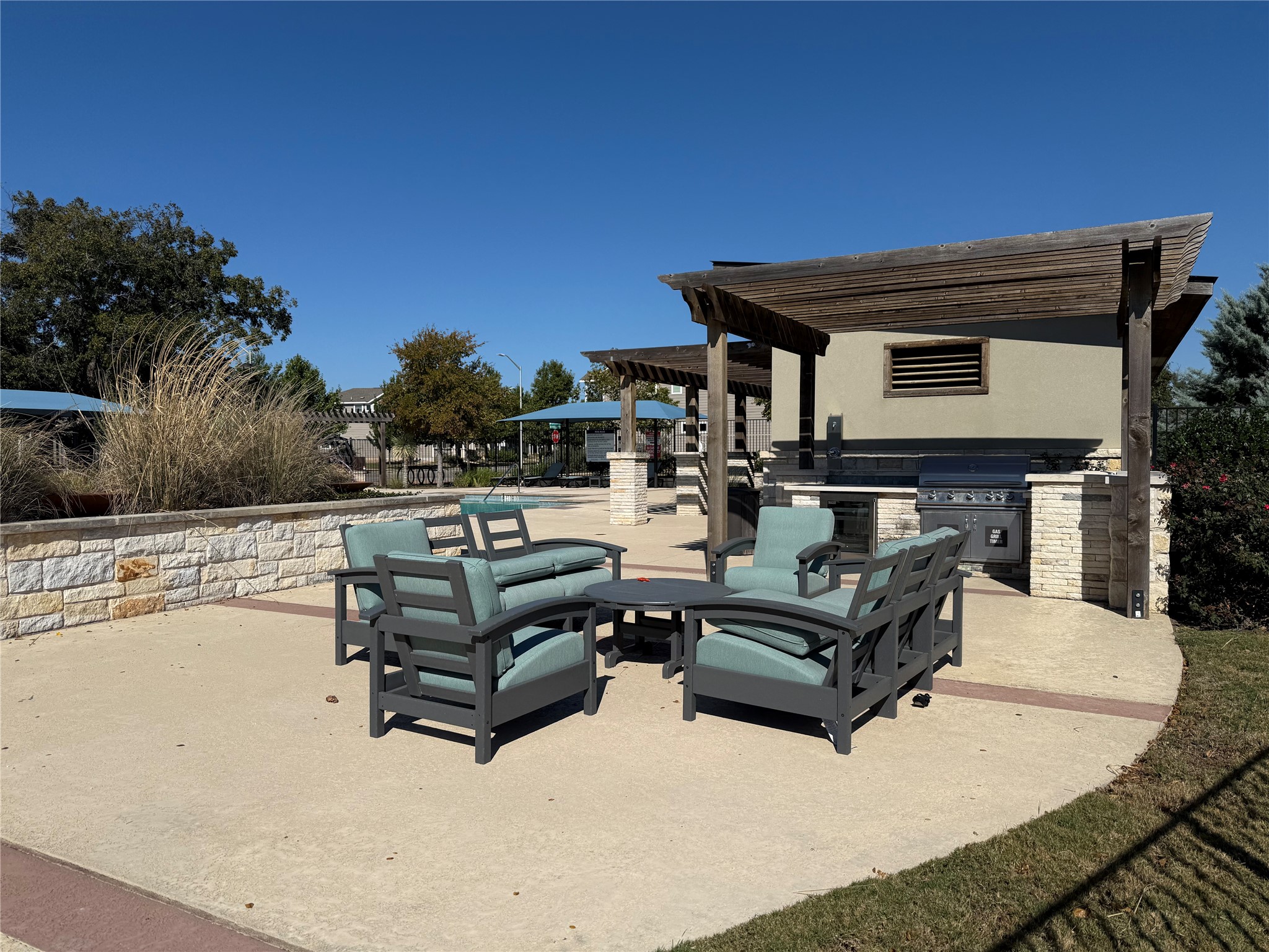 1809 Turtle Bay Loop Leander, TX 78641 - Photo 29 of 30 a living room with furniture and a flat screen tv