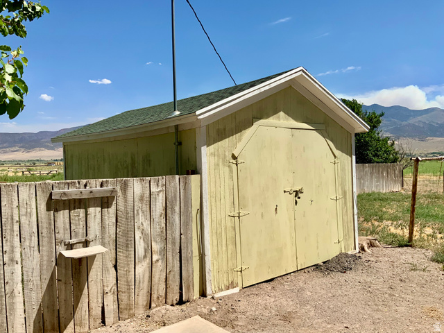 630 North Main Street Monroe, UT 84754 - Photo 61 of 63 View of shed featuring a mountain view