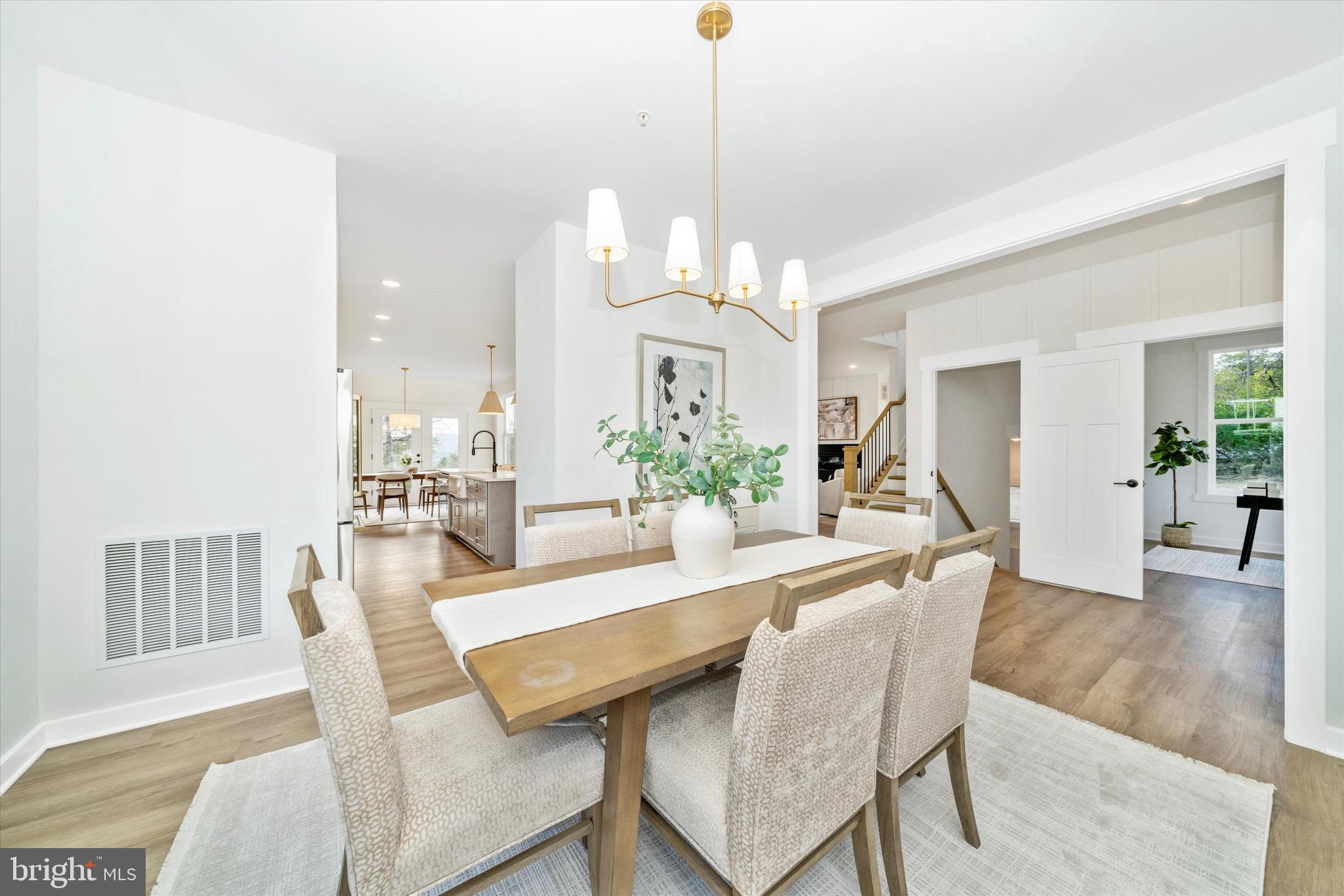 Old Bachmans Valley Road Westminster, MD 21157 - Photo 6 of 49 a view of a dining room with furniture and wooden floor