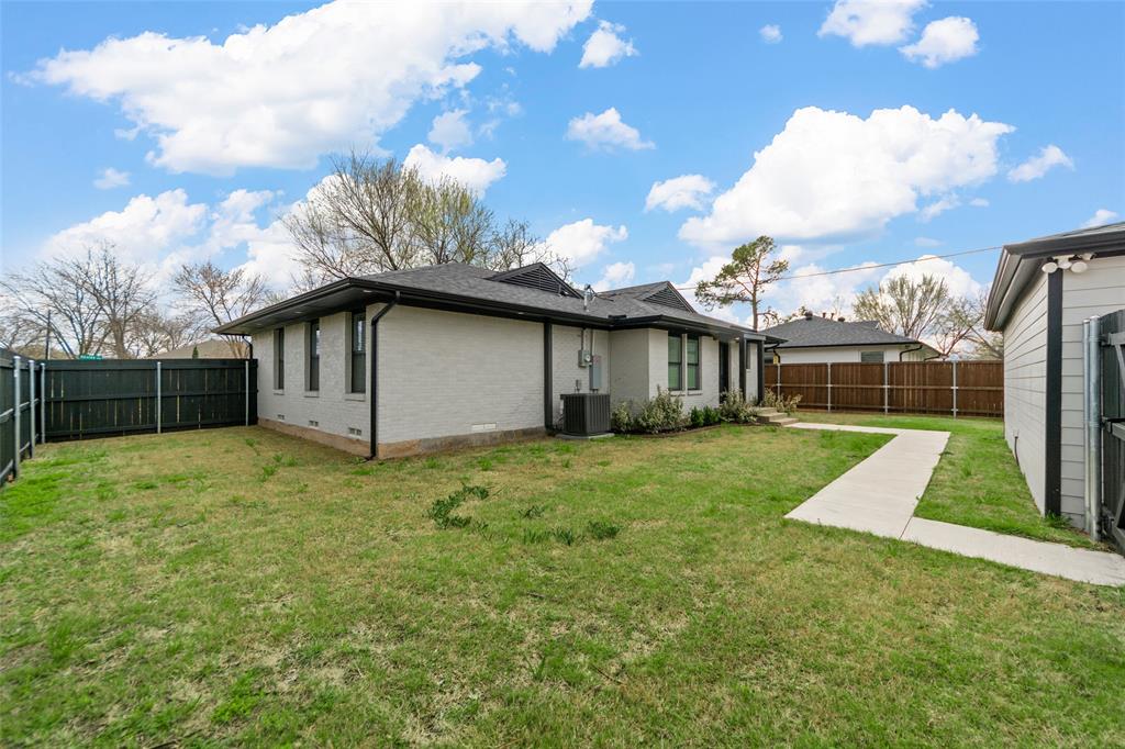 2945 Healey Drive Dallas, TX 75228 - Photo 26 of 38 a view of a house with backyard