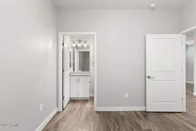 wooden floor in an empty room