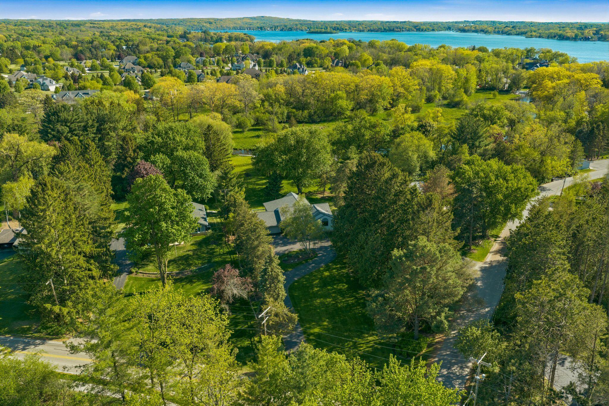 3519 Nagawicka Road Delafield, WI 53029 - Photo 5 of 40 3519 Nagawicka, Hartland - Drone-1
