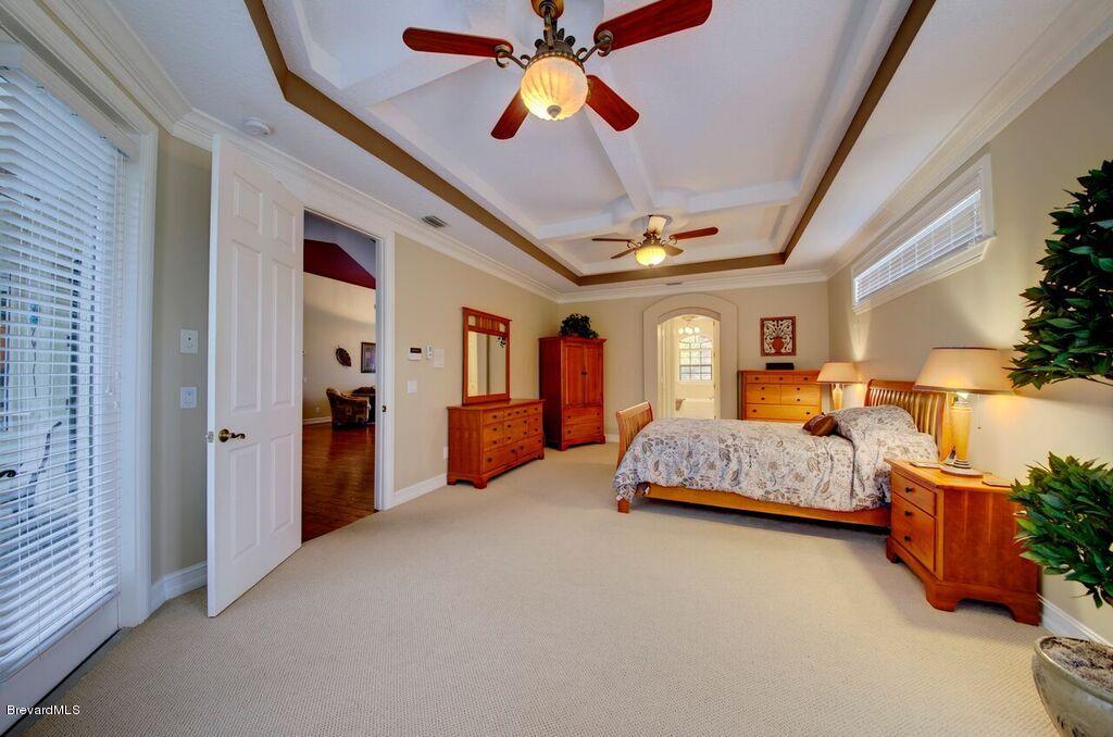 3955 Harlock Road Melbourne, FL 32934 - Photo 20 of 63 1st floor Master bedroom