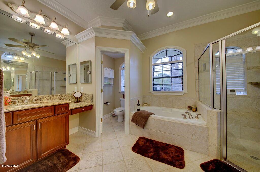 3955 Harlock Road Melbourne, FL 32934 - Photo 23 of 63 Beautiful Master bath