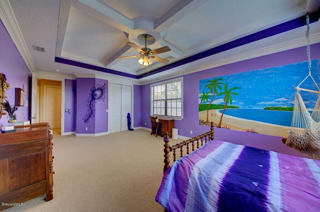 3955 Harlock Road Melbourne, FL 32934 - Photo 37 of 63 2nd floor bedroom