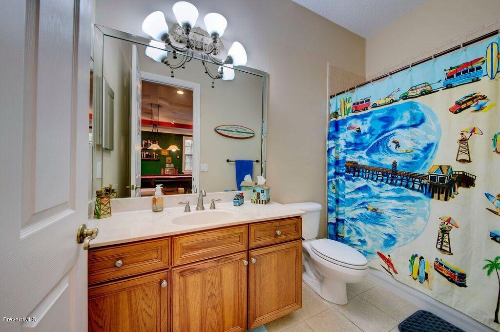 3955 Harlock Road Melbourne, FL 32934 - Photo 38 of 63 2nd floor bathroom B