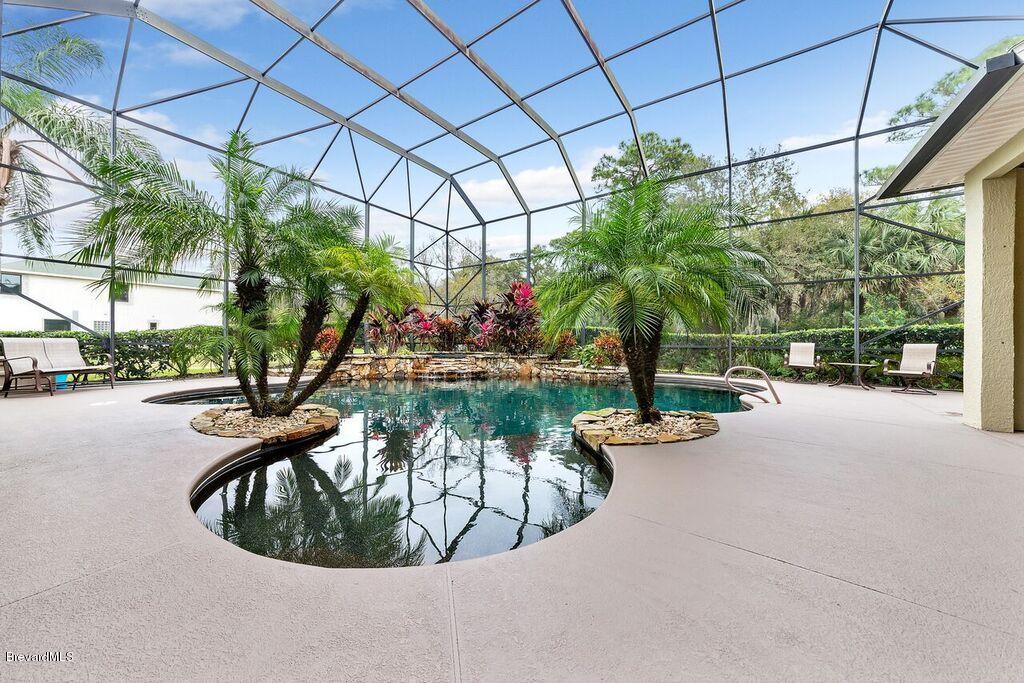 3955 Harlock Road Melbourne, FL 32934 - Photo 51 of 63 Pool view