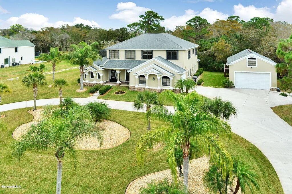 3955 Harlock Road Melbourne, FL 32934 - Photo 55 of 63 Aerial Front View