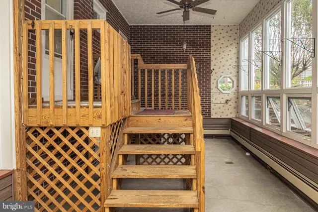 a view of a front door of the house