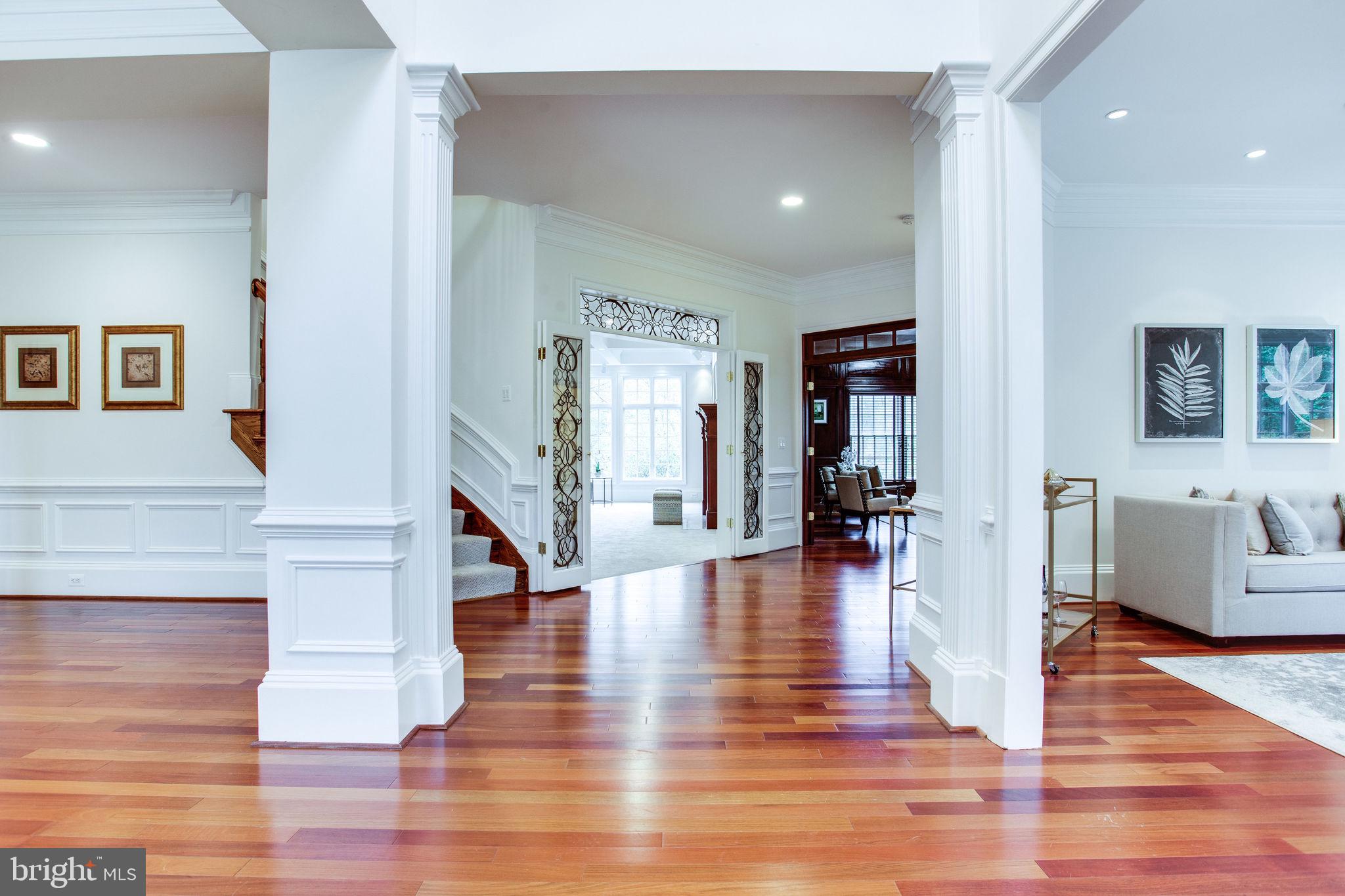 Entry Foyer View into Family Room
