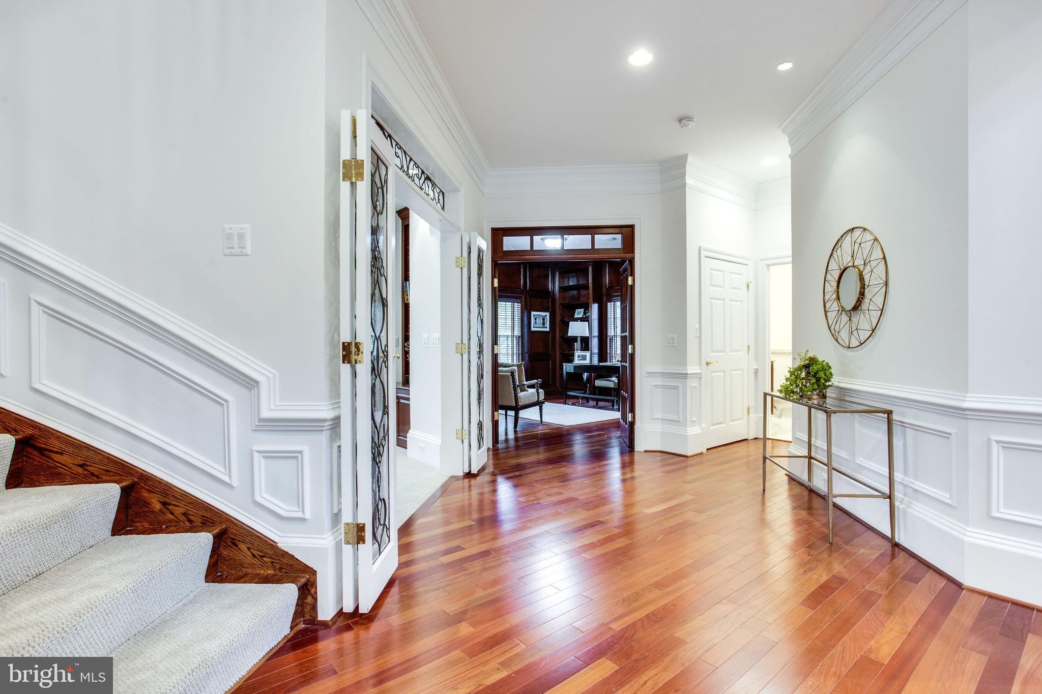 Entry Foyer View into Office