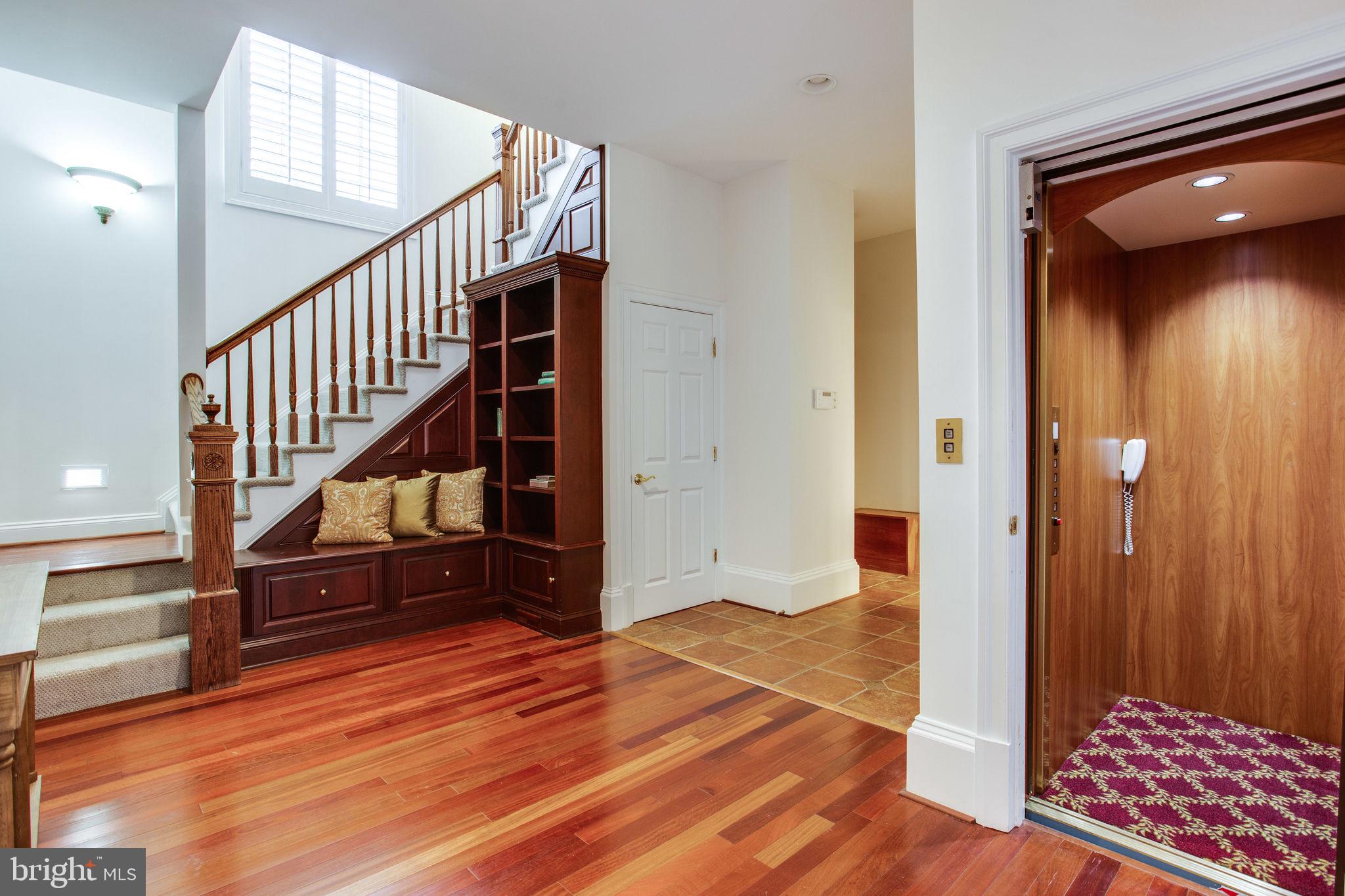10301 Dunfries Road Vienna, VA 22181 - Photo 46 of 106 Second Staircase and Elevator