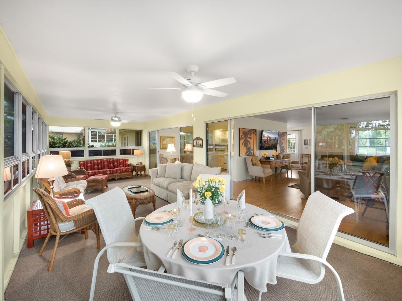 8574 Southeast Seagrape Way Hobe Sound, FL 33455 - Photo 17 of 38 Screened Lanai