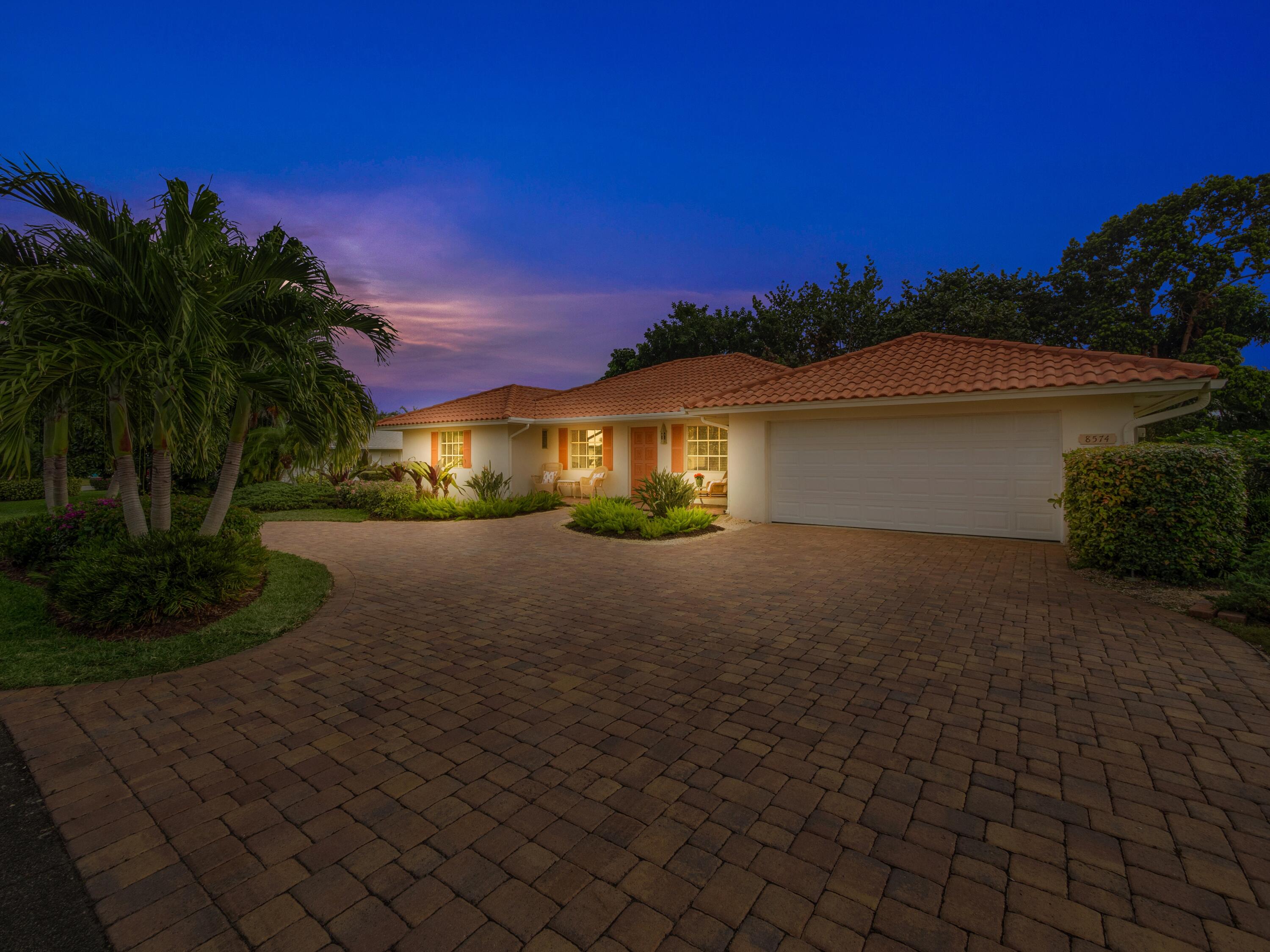 8574 Southeast Seagrape Way Hobe Sound, FL 33455 - Photo 3 of 38 Beautiful at night