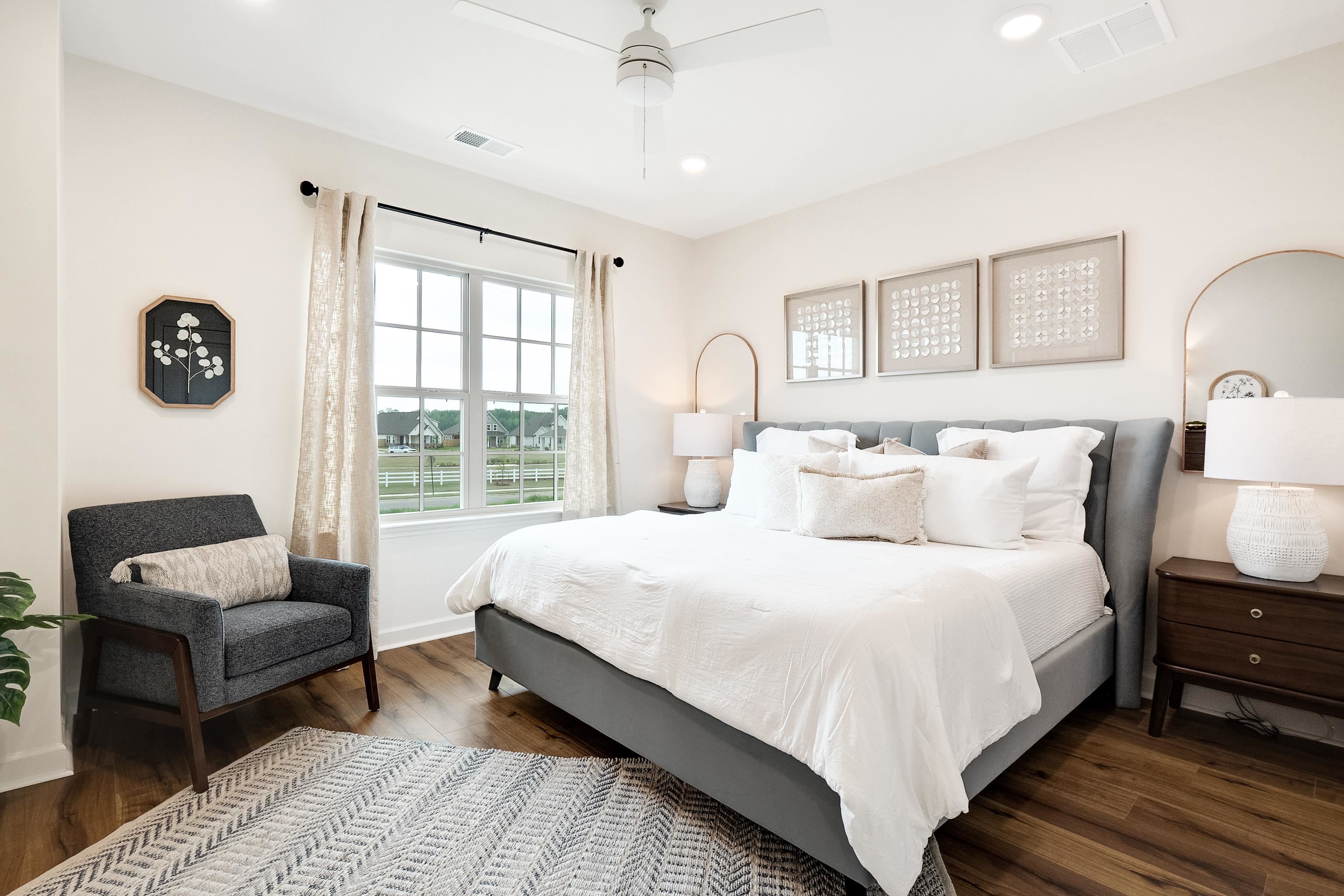 4793 South Houston Levee Road Collierville, TN 38017 - Photo 13 of 20 a bedroom with bed and a couch