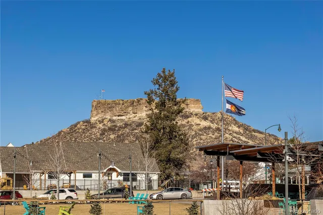 a view of a large building