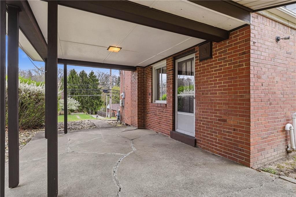 824 Vilsack Road Glenshaw, PA 15116 - Photo 19 of 44 a view of front door and porch