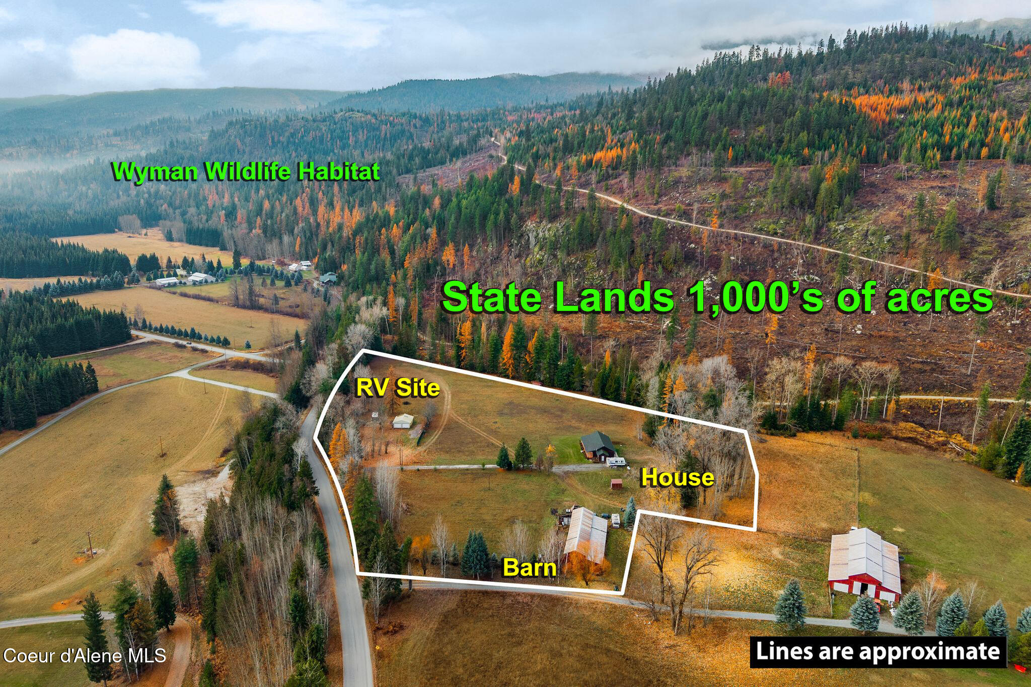 2844 Mcarthur Lake Road Naples, ID 83847 - Photo 9 of 59 .