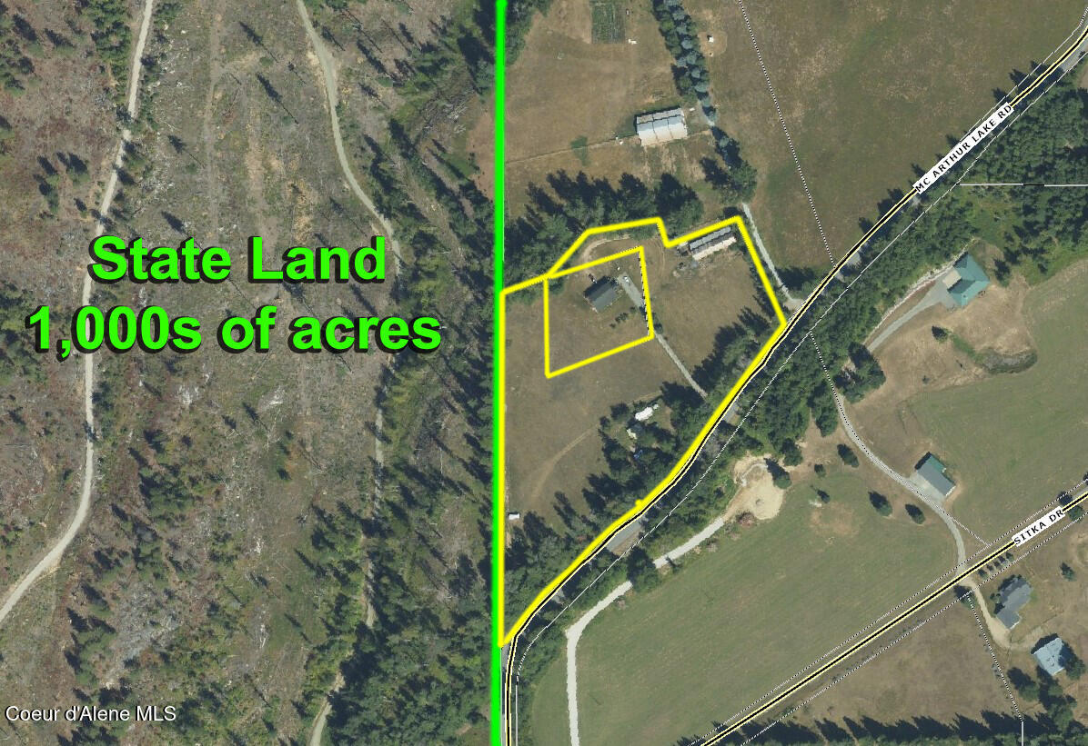 2844 Mcarthur Lake Road Naples, ID 83847 - Photo 10 of 59 Aerial