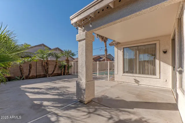 a house with a outdoor space