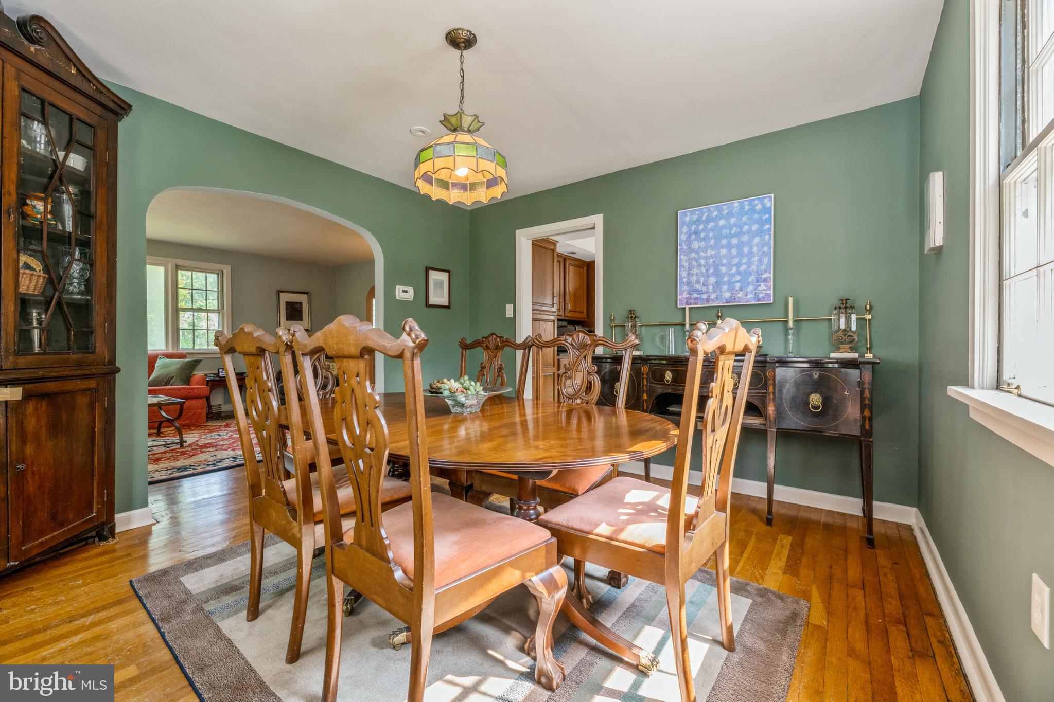 7 Perry Drive Ewing, NJ 08628 - Photo 12 of 39 a view of a dining room with furniture and a chandelier