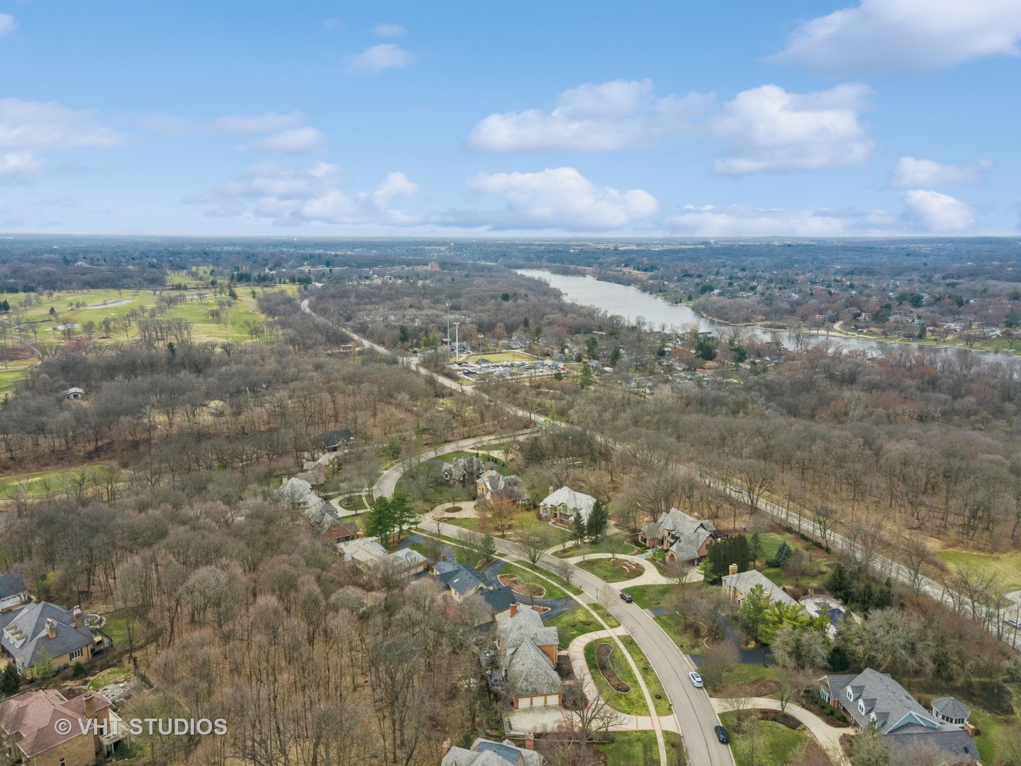 705 Fox Glen Drive St. Charles, IL 60174 - Photo 34 of 49 an aerial view of a houses with outdoor space