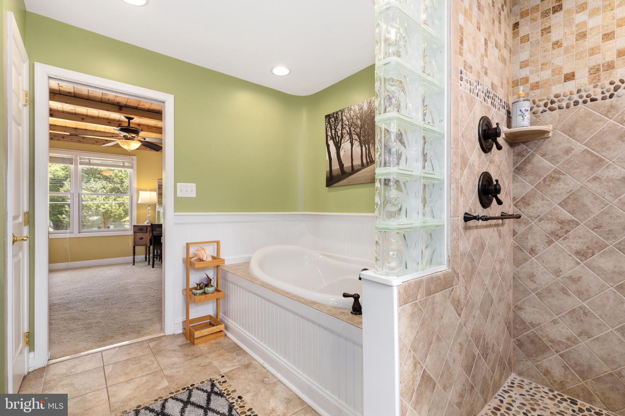 133 Valley View Avenue Edgewater, MD 21037 - Photo 5 of 41 a bathroom with a bathtub and a shower