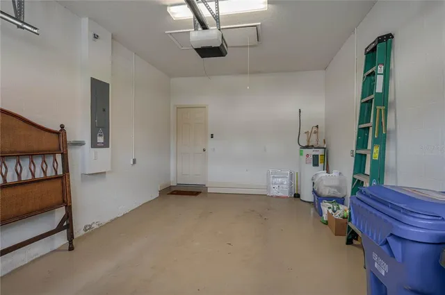 a view of room with furniture and a window