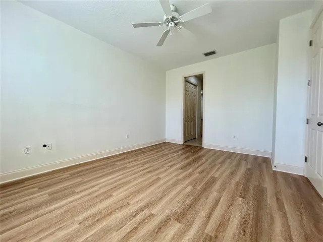 wooden floor in an empty room