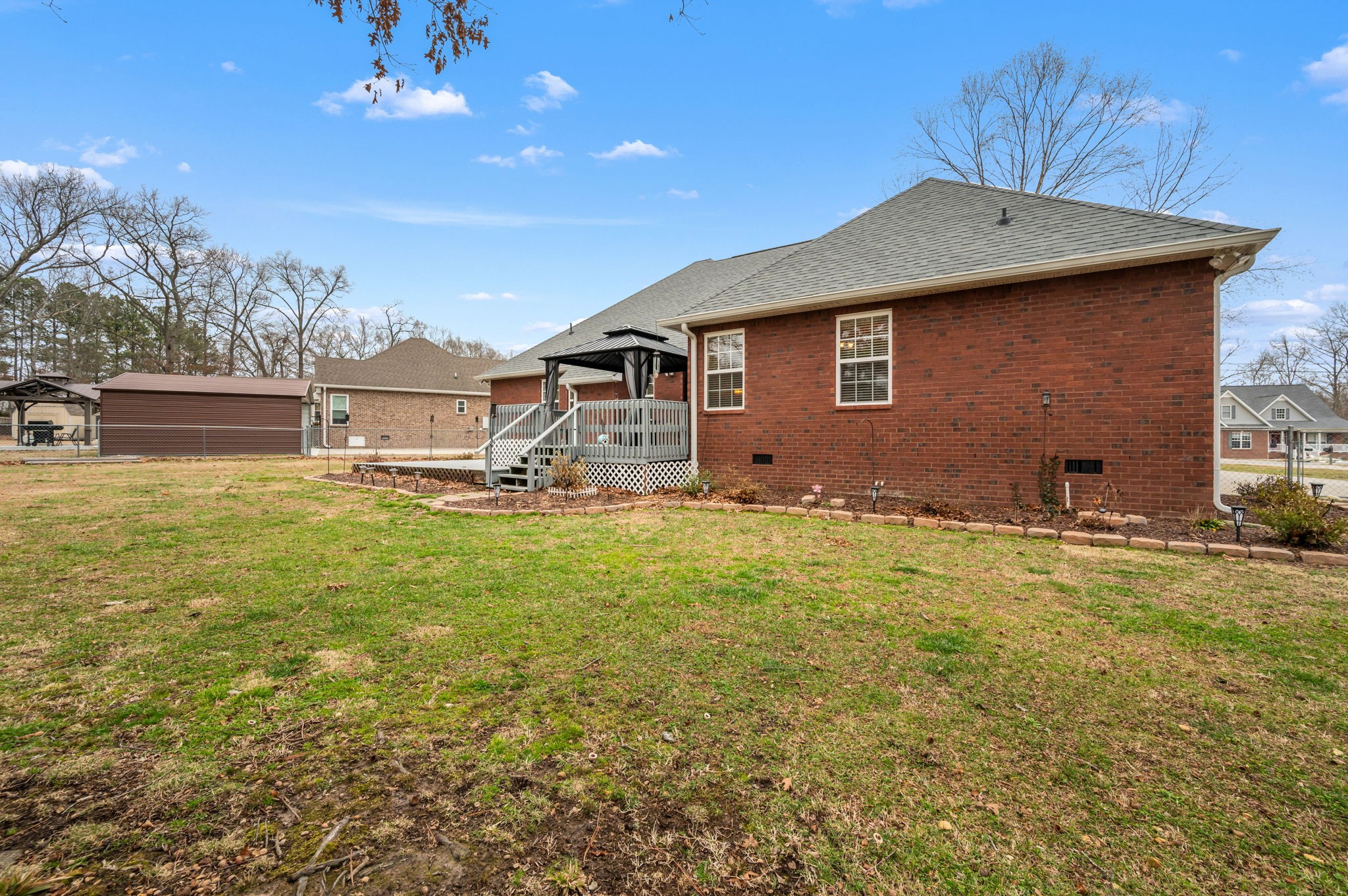 201 Oak Hollow Road Manchester, TN 37355 - Photo 35 of 43 a house view with swimming pool in front of it