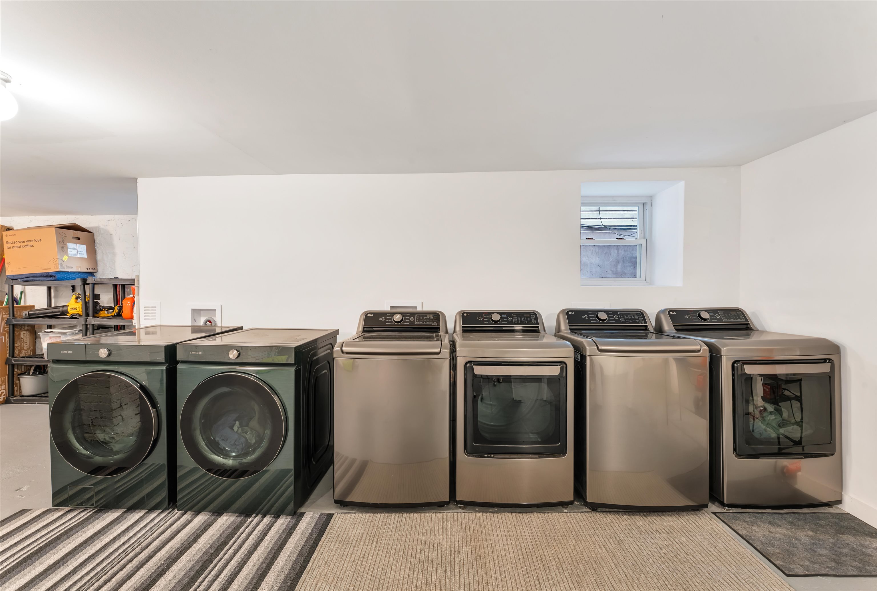 129 Prospect Street, Unit 3 Jersey City, NJ 07307 - Photo 22 of 34 a utility room with dryer and washer