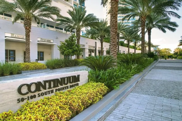 a car parked in front of a building