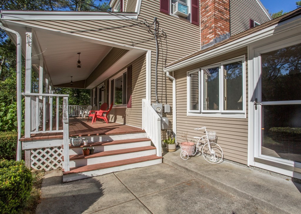 138 Sarah Sherman Road Rochester, MA 02770 - Photo 2 of 30 a view of two chairs in the balcony