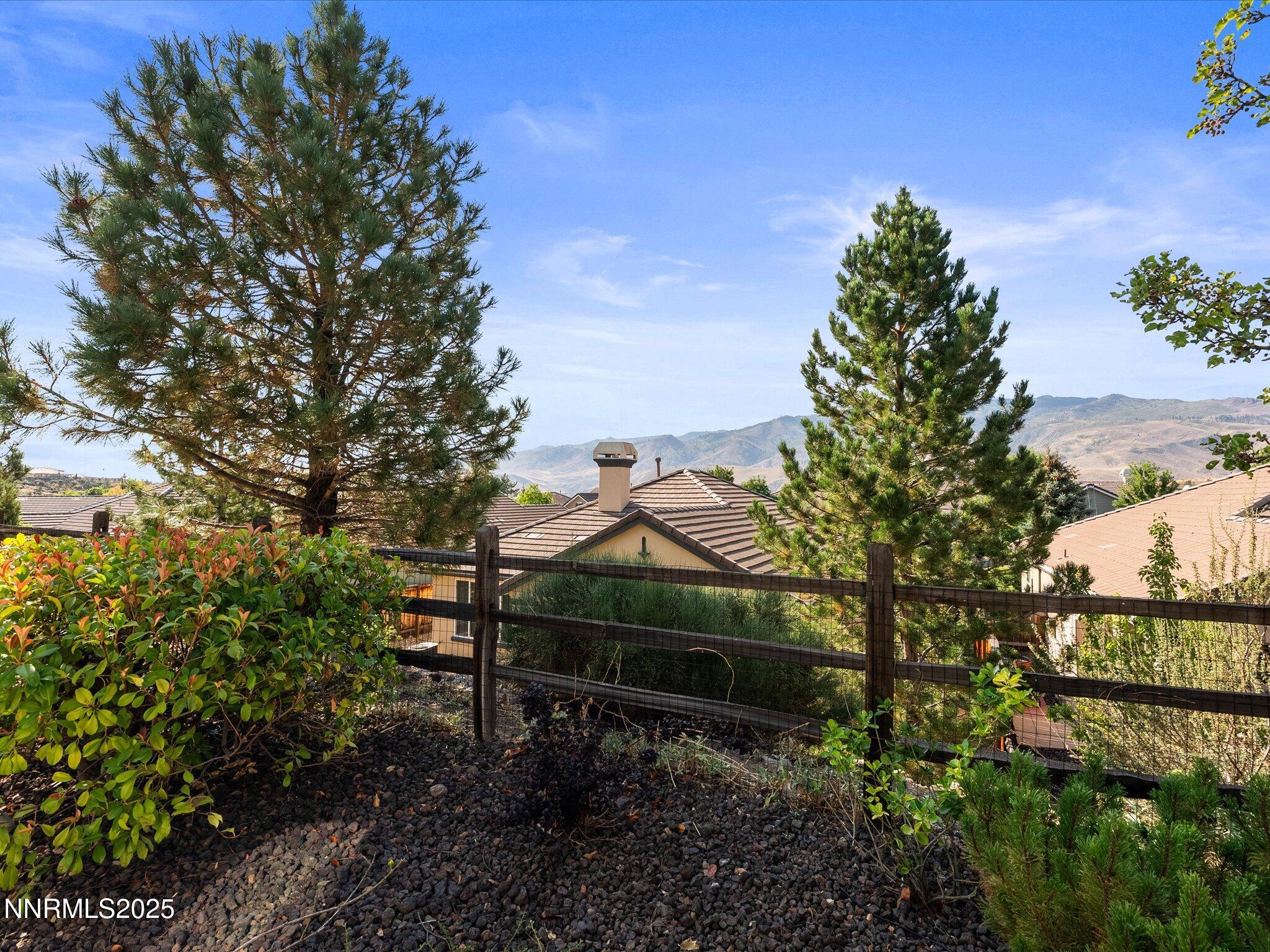 9052 Cabin Creek Trail Reno, NV 89523 - Photo 27 of 34 a backyard of a house with lots of green space