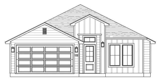 a house view with a outdoor space