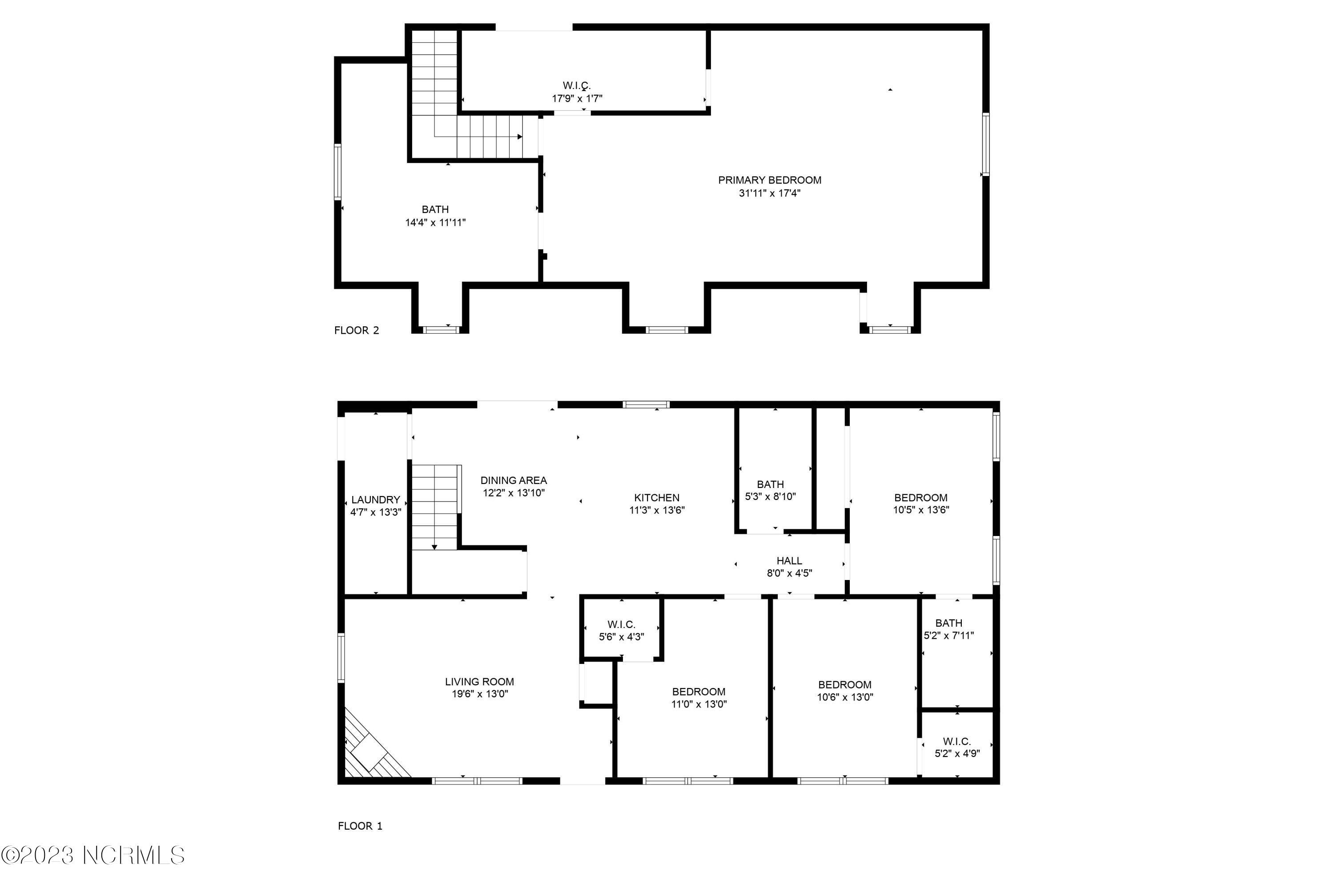 334 Sandlin Road Beulaville, NC 28518 - Photo 39 of 39 Floor plan