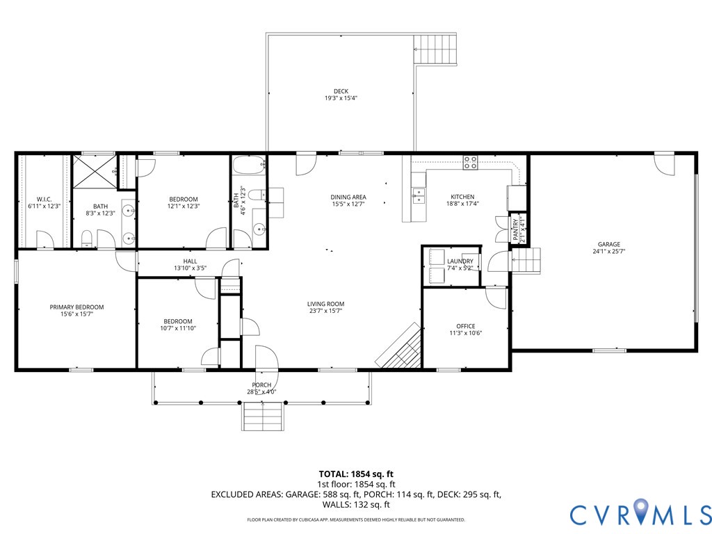 15900 Nobles Road Disputanta, VA 23842 - Photo 36 of 36 View of home floor plan