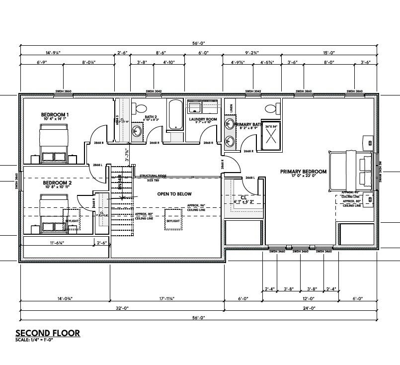 46 Woodbrey Lane Standish, ME 04084 - Photo 86 of 86 Second Floor Plan