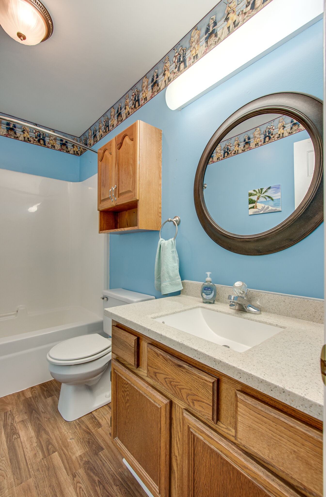 3624 Rutherford Drive Spring Hill, TN 37174 - Photo 20 of 33 a bathroom with a toilet a sink and a mirror